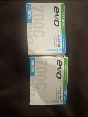 Evo 700C Bicycle Inner Tube - Presta Valve (Pair)